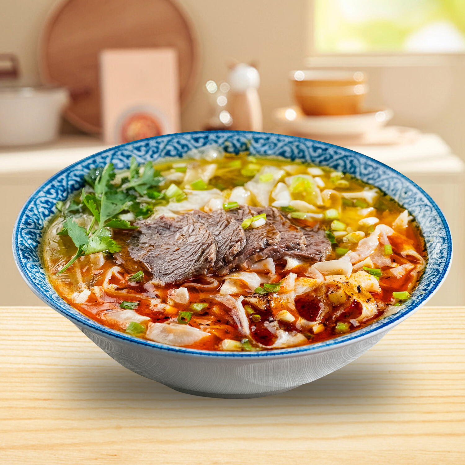 食光语录河南特产洛阳牛肉汤低嘌呤 京东物流3分钟早餐速食汤670g/袋 实惠装670g*6袋 -送4袋饼丝 规格