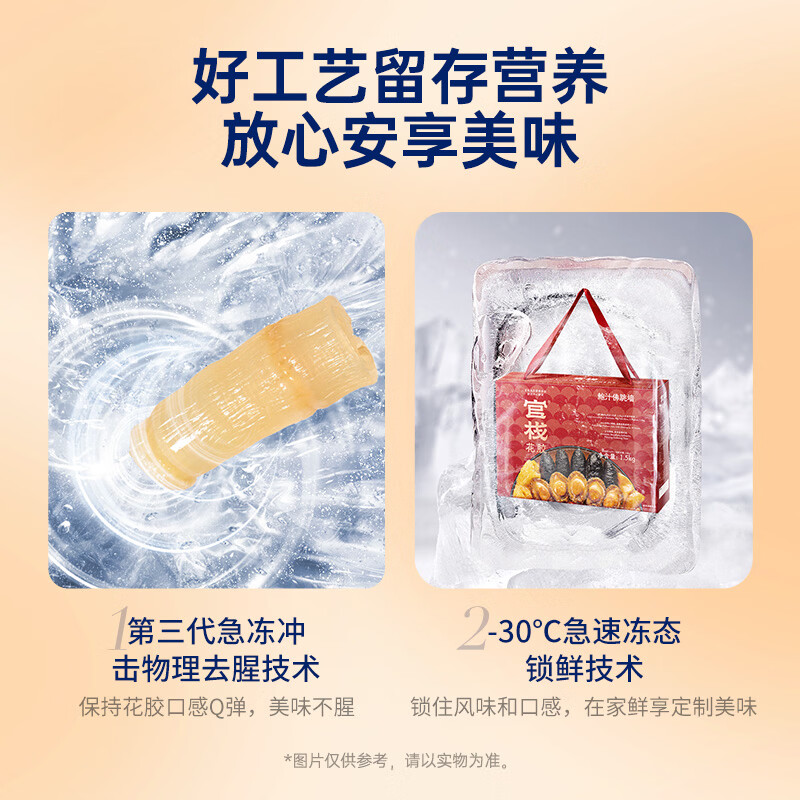 官栈【年货礼盒】 鲍鱼金汤花胶鸡 加热即食佛跳墙家庭聚餐滋补火锅 鲍汁佛跳墙 1.5kg*1盒