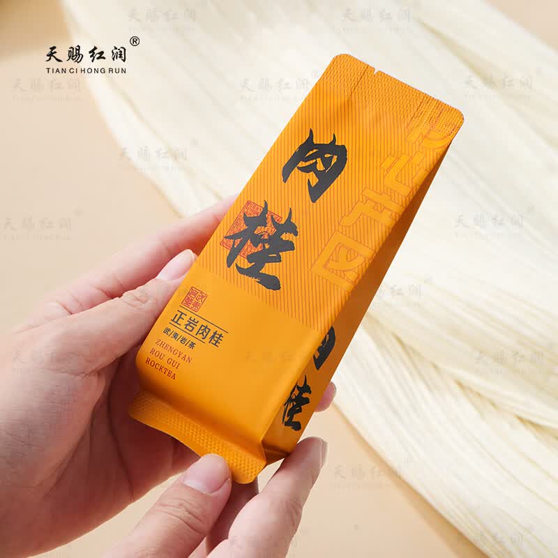 香茗泽水武夷岩茶肉桂茶礼盒装高档送礼长辈香型 新春茶礼 8.3g*1袋（试喝装）