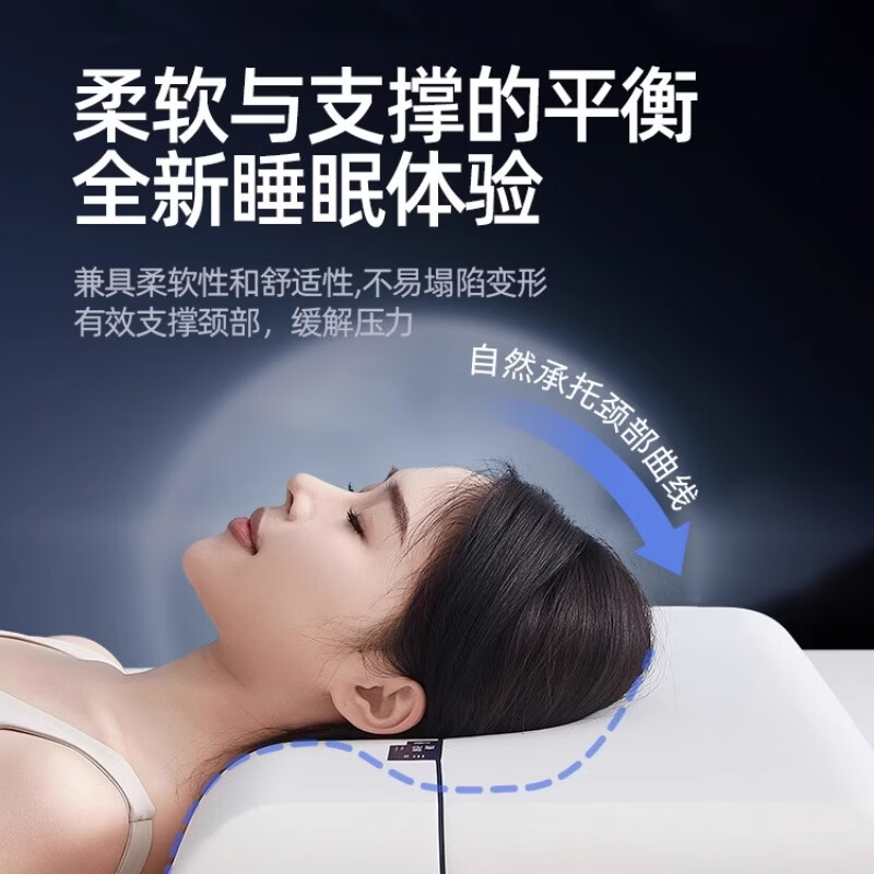 城外记忆棉枕头成人一对 枕头护颈枕睡眠颈椎病深度睡眠专用 pro枕芯 慢回弹深睡枕-10cm 单只