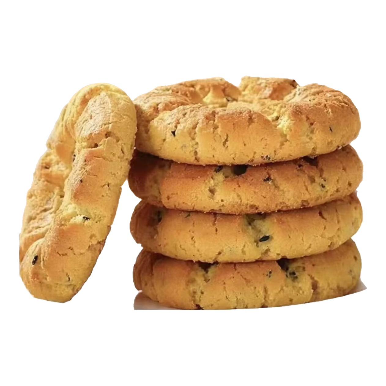 铁棍山药桃酥饼干传统糕点酥脆美味早餐代餐无蔗糖零食活动5 20包40片（约160g）