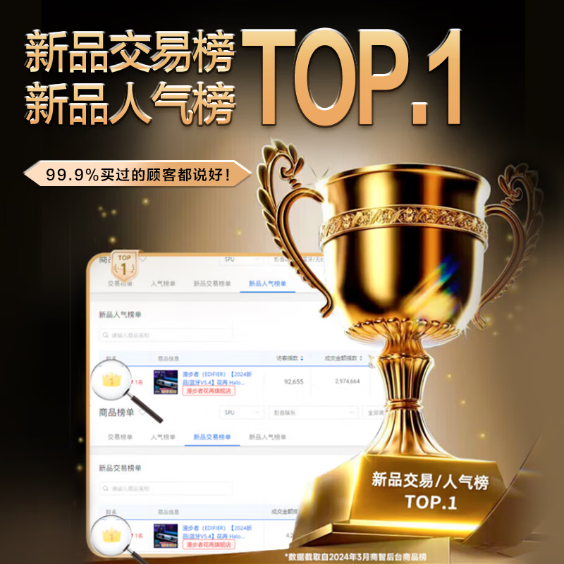 漫步者Halo SoundBar桌面音响音箱家用台式电脑游戏长条有线音箱蓝牙5.4RGB低音炮礼物高保真家庭影院ktv 影院级音质+声麦+音效-破晓白【晒图有礼】