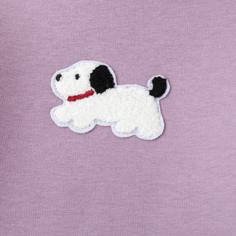 嘟嘟家[循环发热]男童半高领T恤秋冬款女童打底衫抗静电宝宝长袖t冬季新 紫色 130