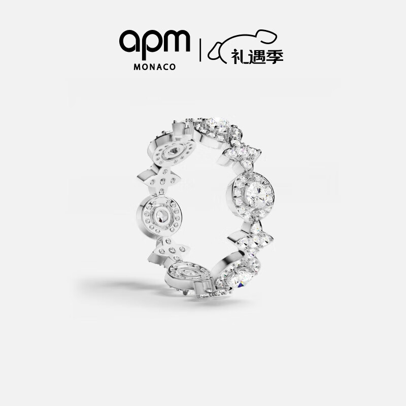 ���ڲ�����APM Monaco ����ԲȦ��ָ��Լ�����ʱ����Ʒ������Ů������ʥ������ ��ѩ������ָ 58�� 875Ԫ