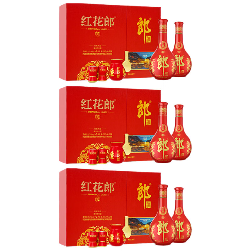 LANGJIU/�ɾ� �컨�ɾ� ��ʮ 53�� ������ 500ml 6ƿ 1361.8Ԫ