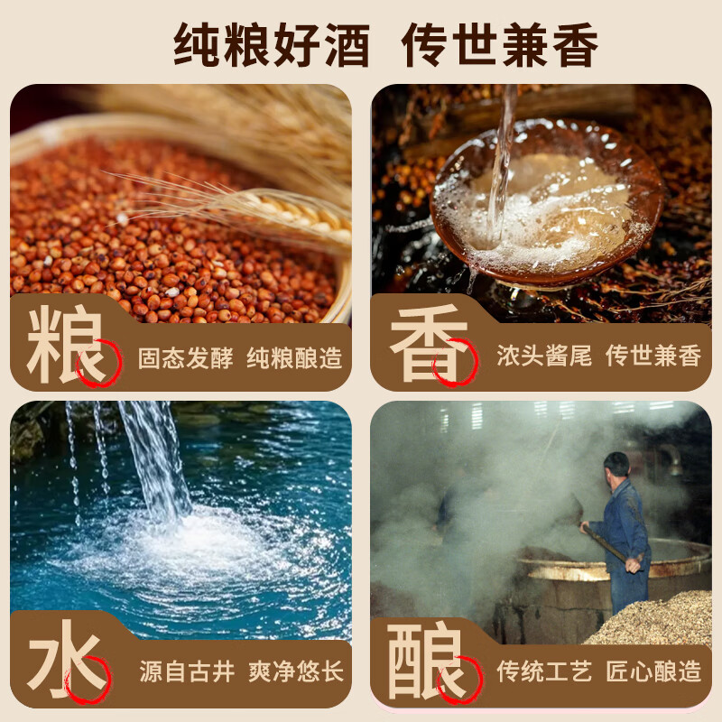 白沙湖南老字号白沙液浓酱兼香型小葫芦纯粮白酒单瓶/礼盒装 送礼收藏 45度 100mL 1瓶 (白沙液小酒)