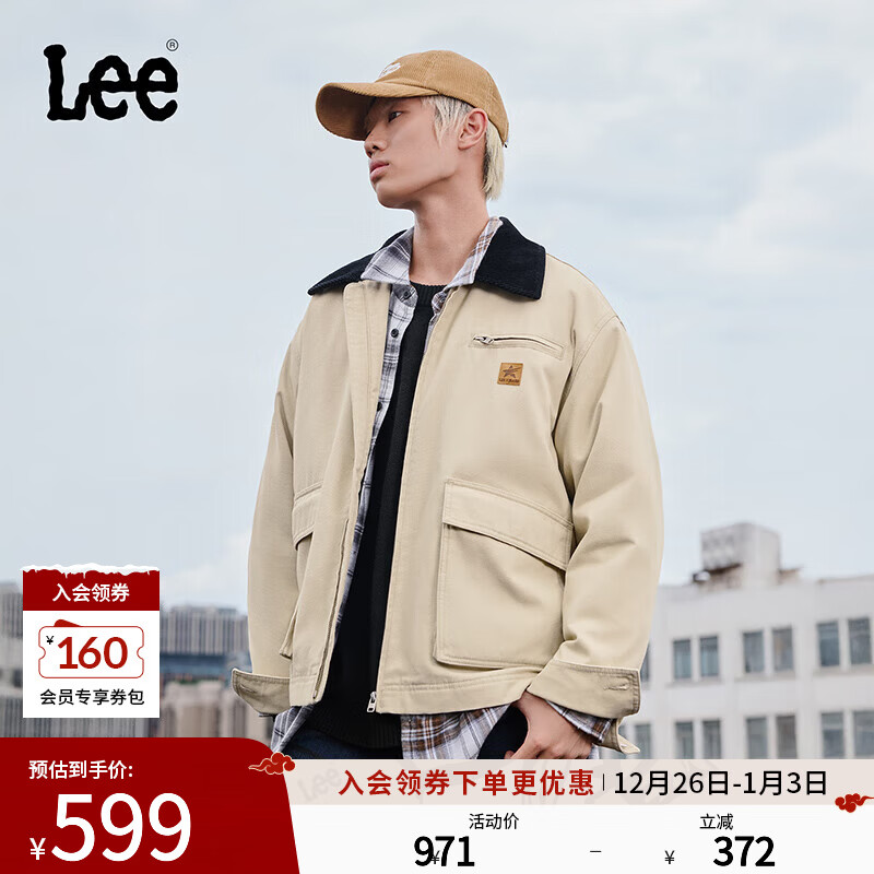 Lee25�ﶬ��Ʒ���ʰ�ײɫ����������װ��ڴ�����п��޷����׳� ����ɫ 2XL 373.38Ԫ