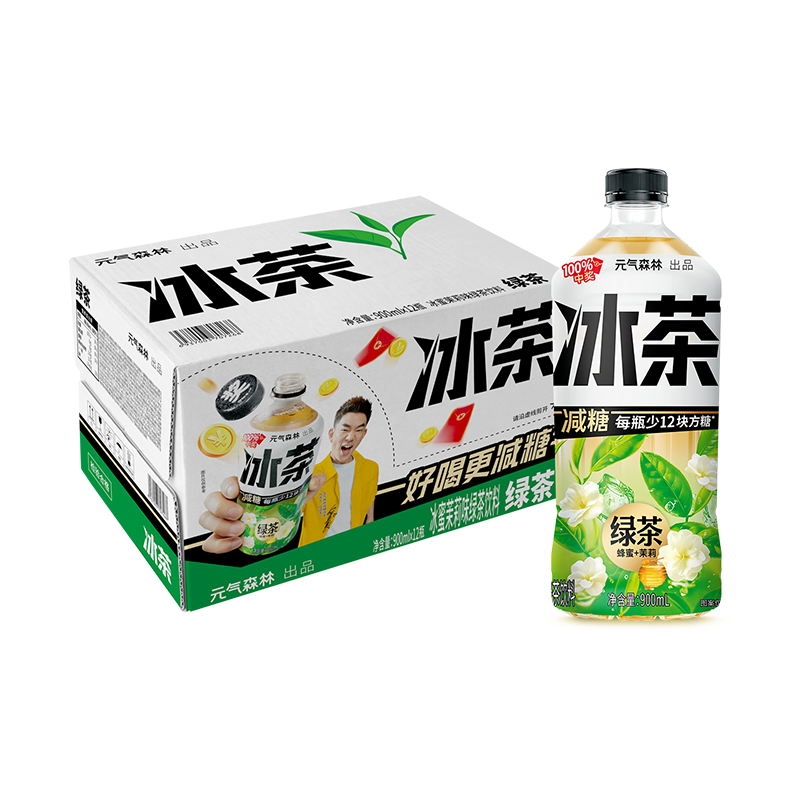 Ԫ��ɭ�� ���� ���� �̲� ��ƿ������ 900mL 12ƿ ���� 44.8Ԫ