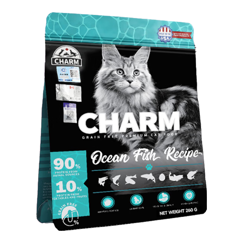 CHARMҰ������è���Գ�װ260g ����ԭװ���������� ��è��èͨ�� �������䷽260gح��ë������ 3.26Ԫ