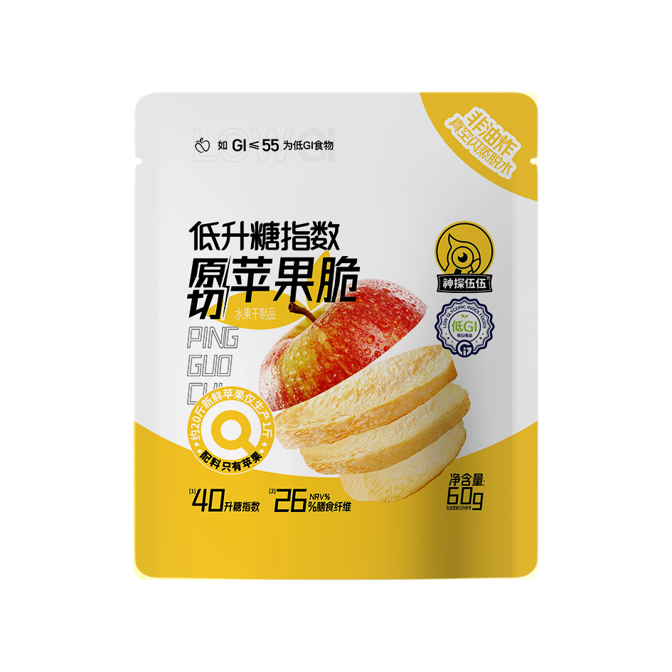 ��̽�����GIԭ��ƻ�����֬�и�����¶˼ͬ��ƻ���ɽ���0��������ʳƷ60g 76.26Ԫ��3��(��25.42Ԫ/��)