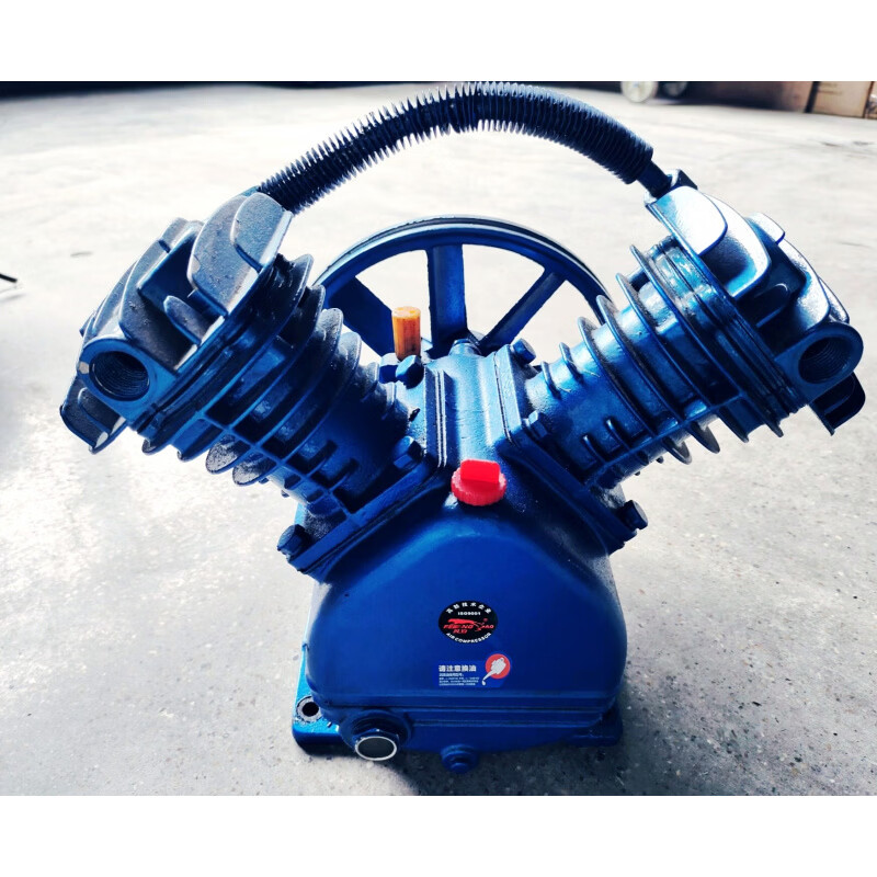 上海捷豹風(fēng)豹空壓機(jī)工業(yè)級(jí)220/380空氣壓縮機(jī)高壓打氣泵噴漆汽修 0.25-8_8機(jī)頭