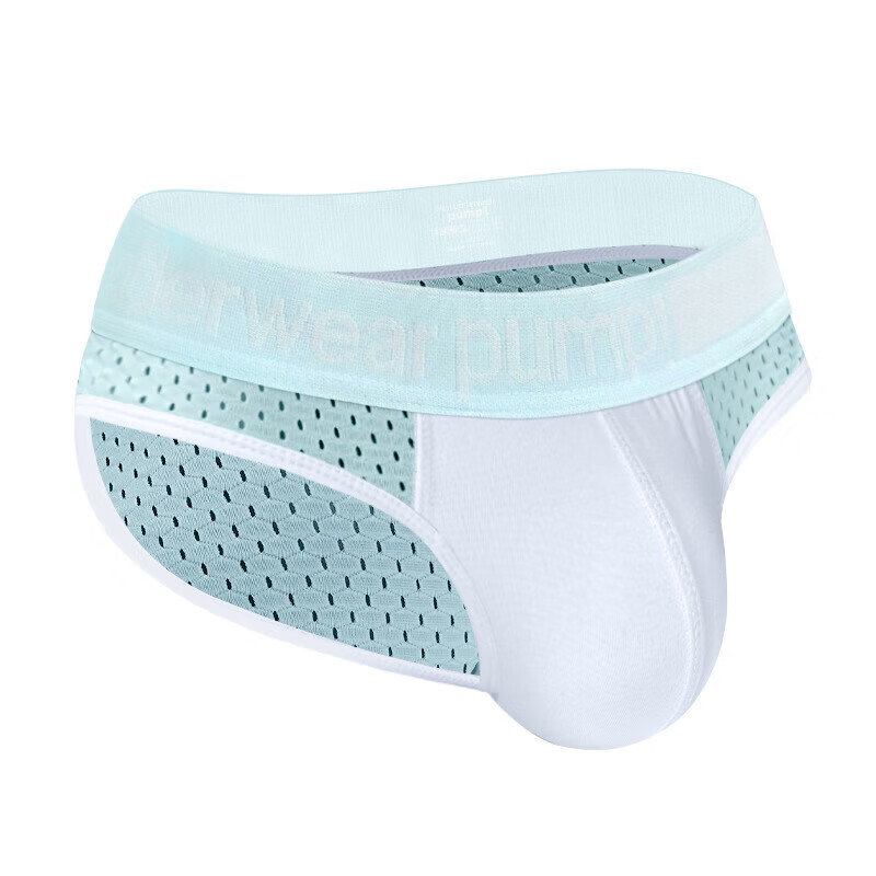 MEN UNDERWEAR PUMP!MEN UNDERWEAR PUMPMEN UNDERWEAR PUMP男士内裤男性感三角裤低腰 白色 2XL
