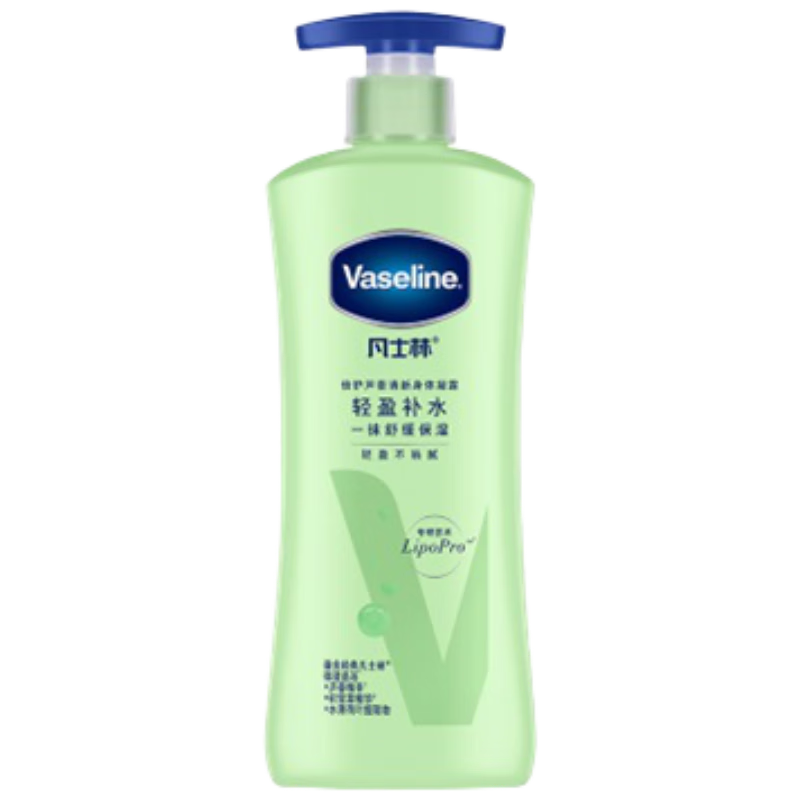 凡士林[热销百万]身体乳400g保湿滋润晒后修护芦荟配方润肤