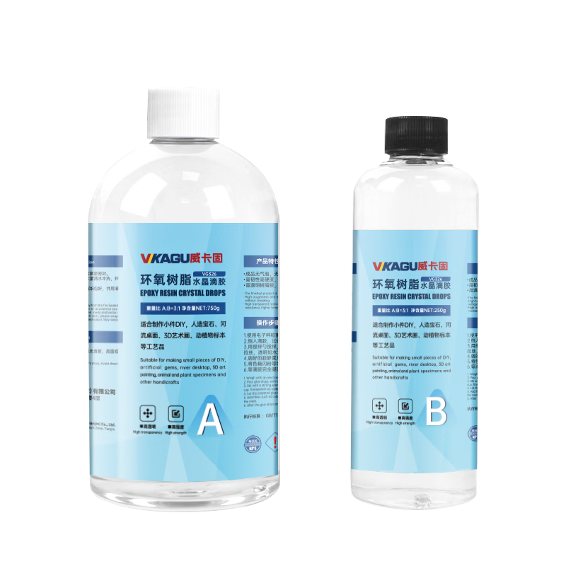 ������/VIKAGU ������֬ab��ˮ���ν��ֹ�diy���ϸ�͸�����Һ����֬��3:1˫���VG326 1L/��