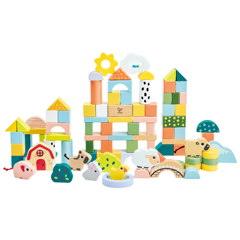 Hape �ƶ�ũ���й����ɻ�ľͰ 110��  �к�Ů���������� ľ��������