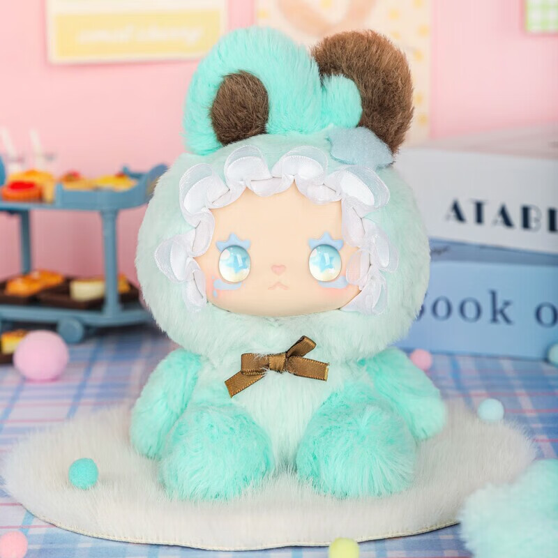 游奇秘境豆包AI毛绒公仔儿童玩具女孩圣诞礼物DeepSeek智能对话故事机 AI毛绒玩具单盒(随机发)【拆盒不退不换不包官瑕】 17cm