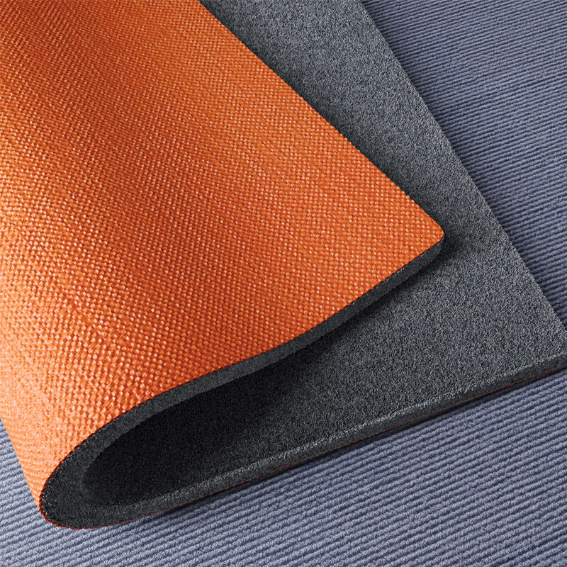 嫣语地毯房间卧室客厅大面积全铺隔音地垫家用减震楼上楼下降噪吸音跑 深灰色丙纶丝-TPE【1CM高密度】 定制其他尺寸联系客服