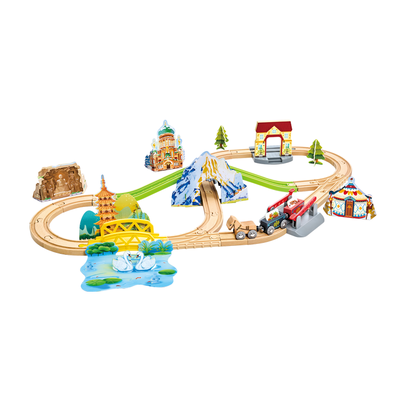 Hape��ͯ������ľ�ʸ���С�����μǻ𳵹���ױ���������E7542 199.0Ԫ����199Ԫ/����