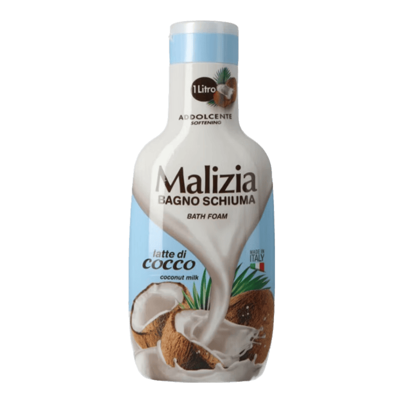 瑪莉吉亞（MALIZIA）意大利進口沐浴露香味持久1000ml木質(zhì)香氛沐浴乳男女士通用沐浴液 1000ml1瓶甜美椰香沐浴露