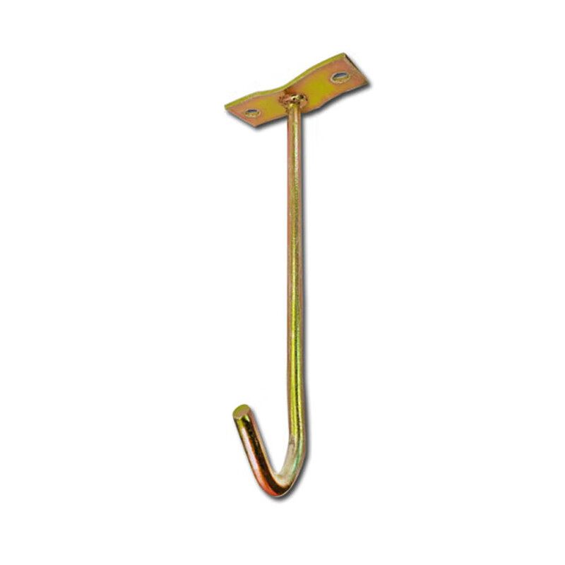 梵选 加厚加粗特制镀彩吊扇钩风扇钩吊钩冲压钩子长钩丁型钩 单位:个