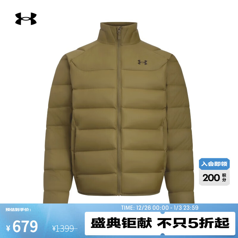 UNDER ARMOURUA�ﶬCore���������˶����ж̿�Ѽ�����޷�6010876 �������320 XL 579Ԫ