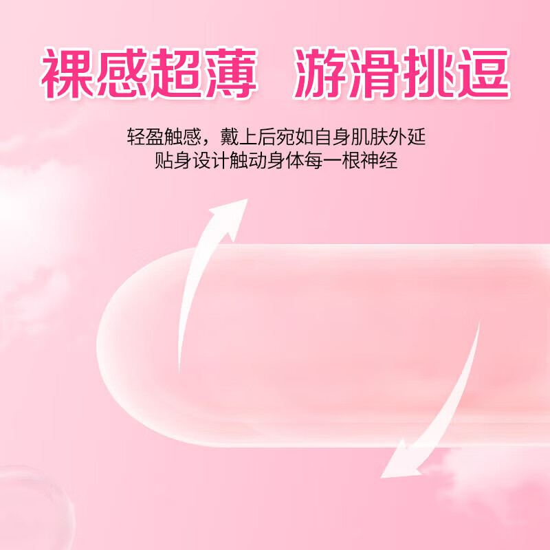 名流套口交套添阴无储口用安全套套草莓味男女用口吹口爱 [10只]舌舔高潮口娇套草莓味