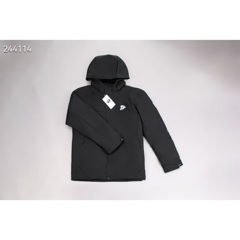 际华26铠翼石墨烯秋冬防寒保暖棉服可拆卸帽防风方刮蹭男女户外防寒服 黑色 2XL 身高175-180体重150-165