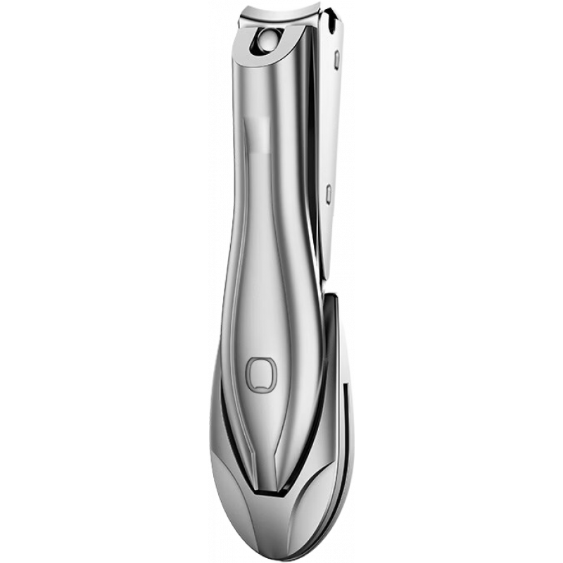 七素(Seesoo)指甲刀套裝大開口指甲剪刀便攜大號家用單個防飛濺指甲鉗 大號指甲鉗_宇宙之星_銀色