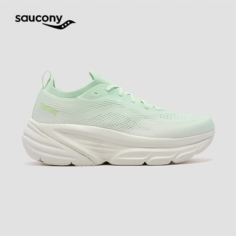 SAUCONY索康尼新款GUARD 2男女缓震支撑跑步鞋通勤舒适透气运动鞋 浅绿-FOR HER【女款】 建议拍大半码或一码 37.5