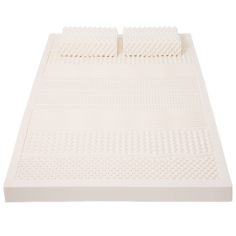 金橡树床垫 泰国原产进口天然乳胶床垫加厚乳胶垫子榻榻米橡胶双人床垫 150*200*7.5cm 1.5*2米 94%乳胶 世爵