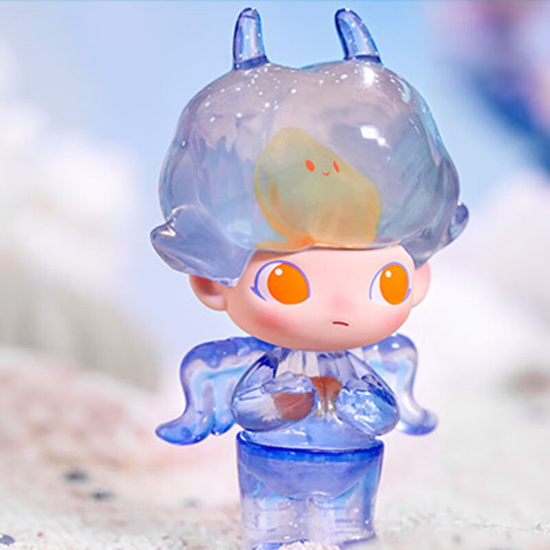 dimoo水族馆盲盒海洋系列创意礼物北极熊摆件 海蝴蝶【全新确认款】
