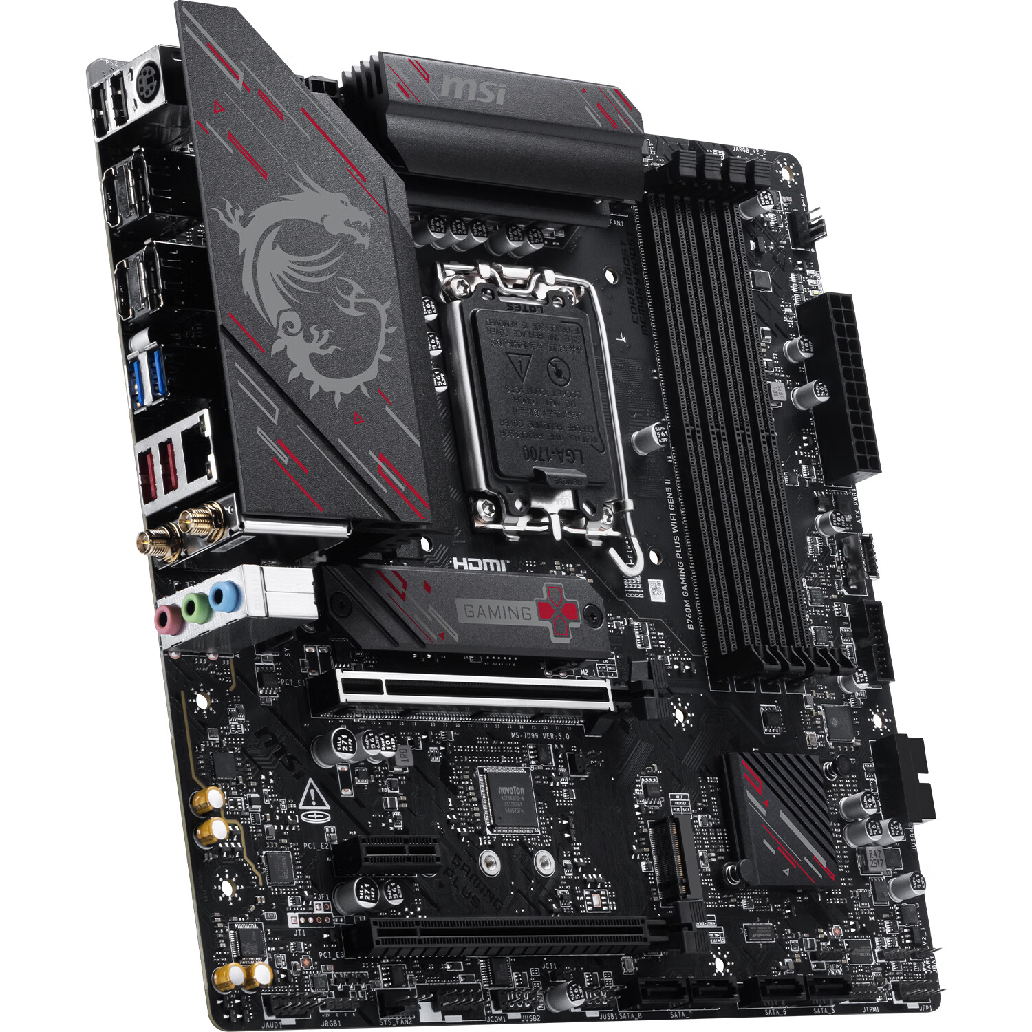 微星 B760M GAMING PLUS WIFI GEN5 II 图 5