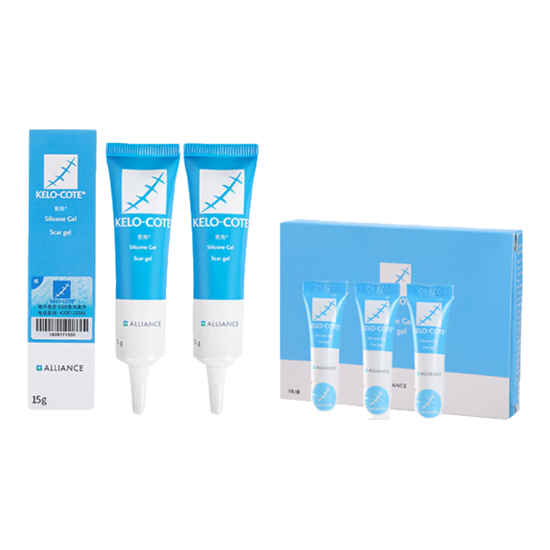 芭克美國(guó)kelocote芭克硅膠軟膏雙眼皮巴克疤克疤膏輔助祛疤痕36g禮盒