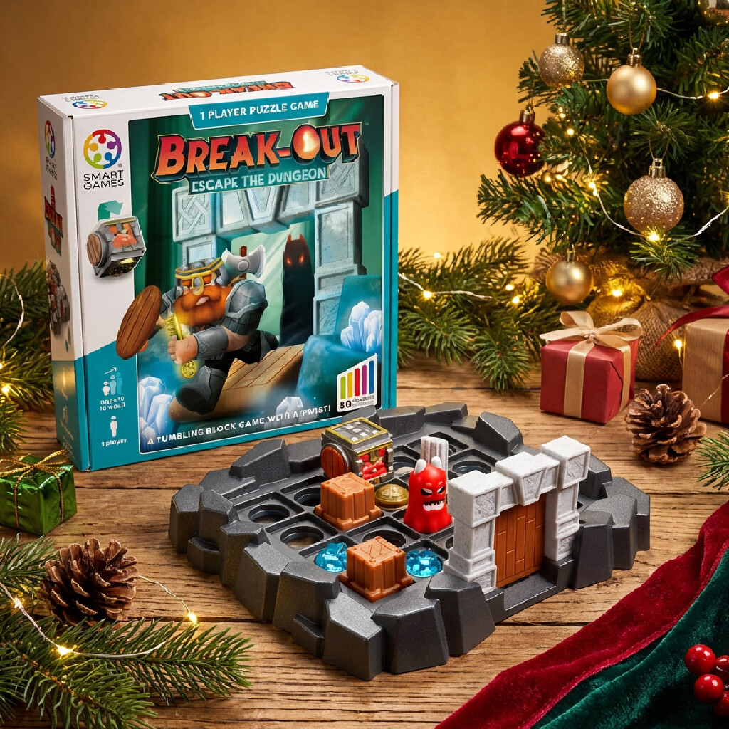 SMART GAMES勇闯地下城 儿童益智玩具创意迷宫闯关桌游 男孩开学礼物 10岁+ 【明星单品】