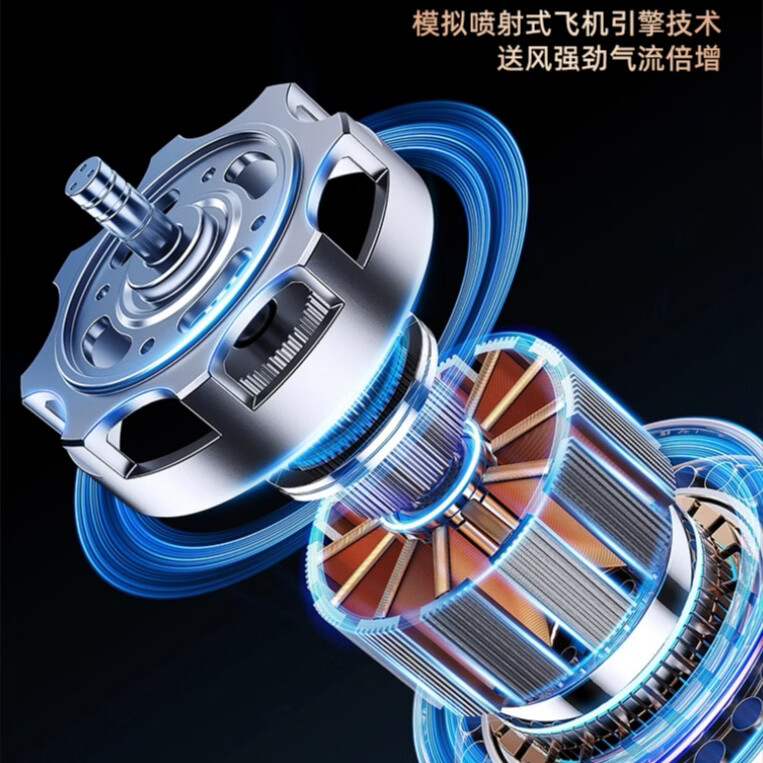 幕斯丁吹风机家用静音负离子大功率不伤发电吹风理发店专用吹风筒速干大风力电吹风高速吹头发 旗舰版AC纯铜电机 发廊 黑色-3米线