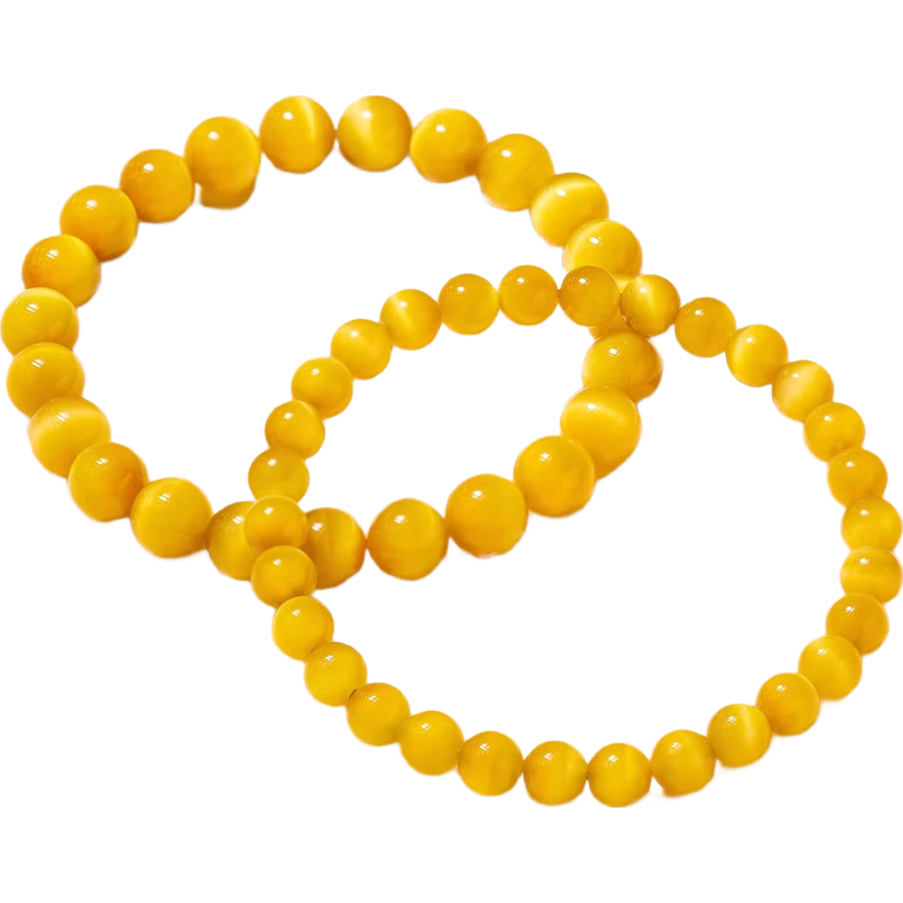 LAOLATU金虎眼石手串女黃水晶貓眼石招財(cái)吸金男士虎眼手鏈生日情人節(jié)禮物 【12mm金虎眼石】