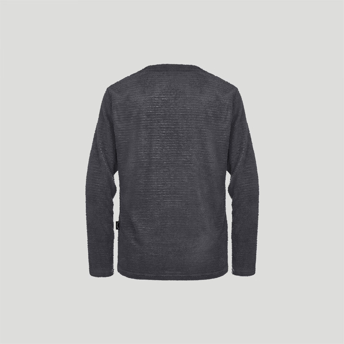 缓坡俱乐部 轻透抓绒卫衣 男女同款 新春户外 跑山徒步 轻盈保暖透气 好收纳 静谧灰 XL(180/100A)