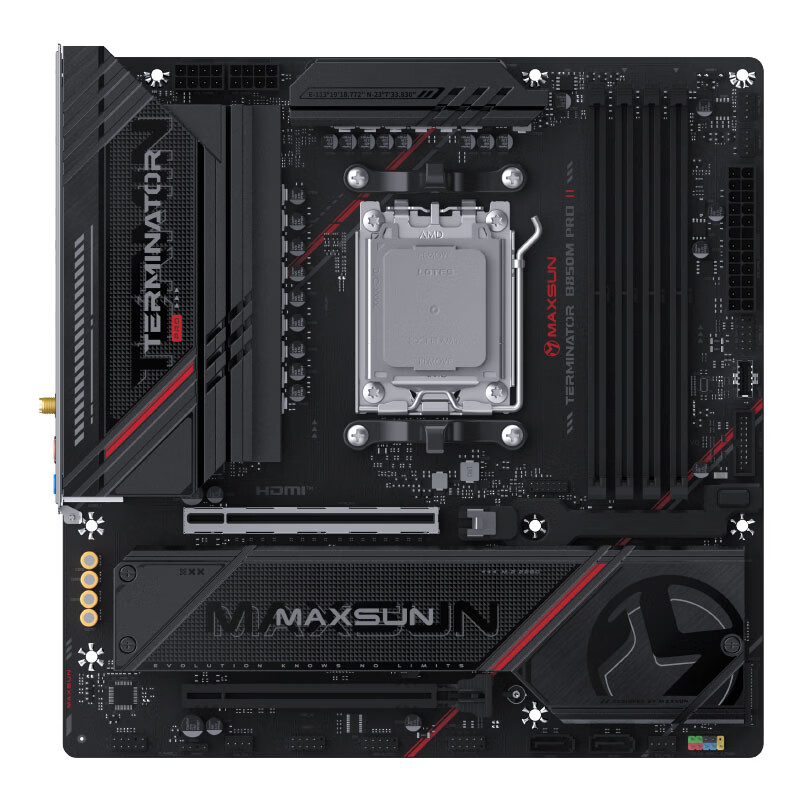铭瑄 B850M PRO WIFI7 DDR5 图 3