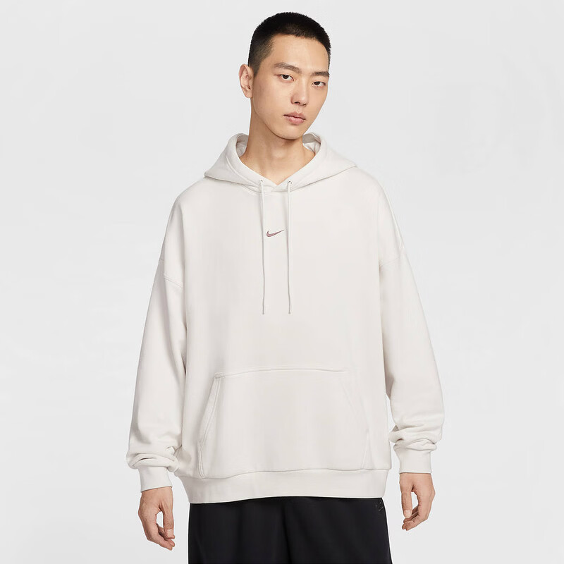 耐克（NIKE）2026春季新款男百搭舒适运动休闲针织宽松连帽套头衫 IR0103-030 L