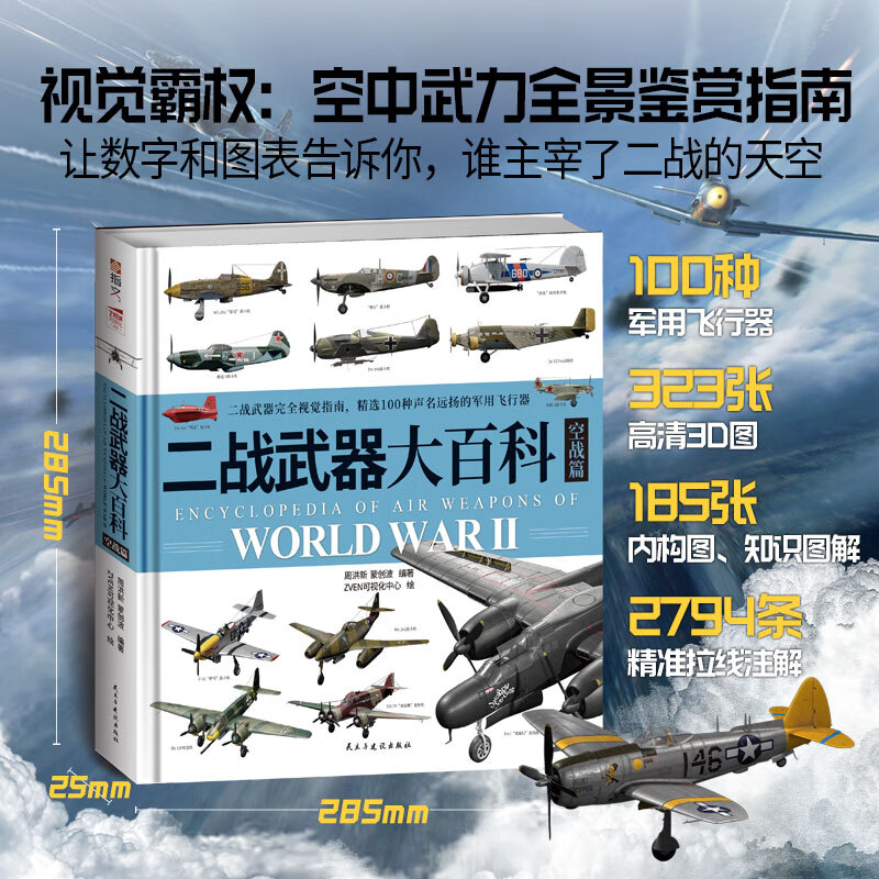 二战武器大百科：空战篇  武器装备 军事启蒙  军事科普 军用飞机 战机