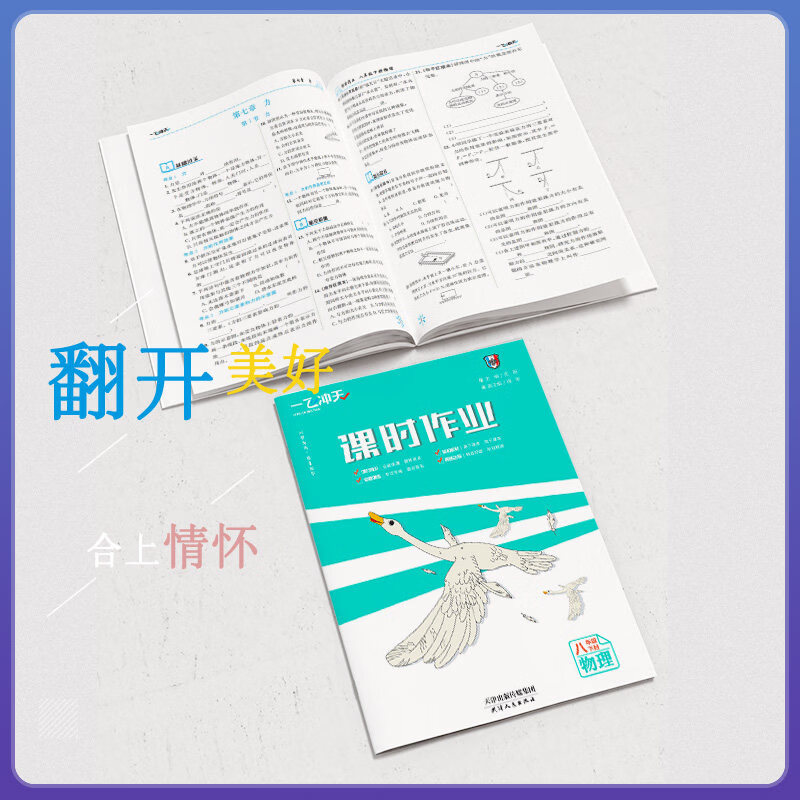 2026春 一飞冲天七年级八年级九年级课时作业上册下册人教版外研版数学物理语文英语历史道德与法治同步训练初中同步课时练专项训练 2026春 八年级下【物理】人教版