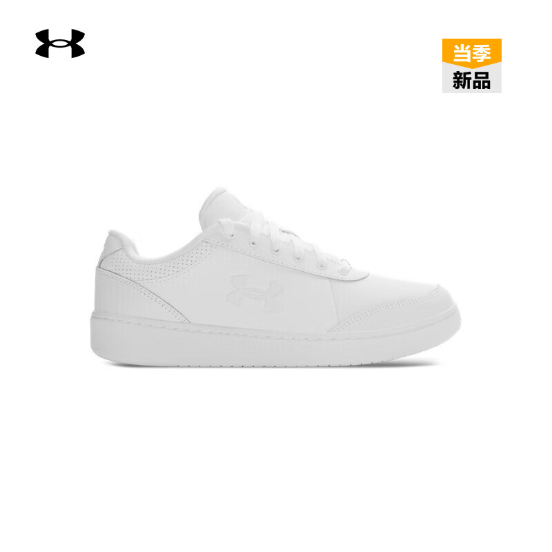 UNDER ARMOUR秋冬ST Court男子百搭运动休闲鞋6005536 白色100 42.5