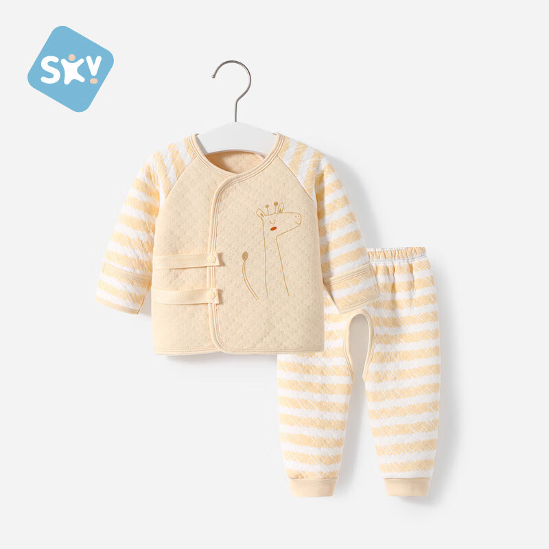 �汴��Ӥ���·��ﶬװ���������ޱ�ů������װС����˯��A����з��ڴ� ǳ��ɫ 52 18.9Ԫ