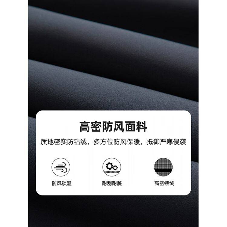 九牧王(JOEONE)男士鹅绒羽绒服2025新款冬季加厚中年商务翻领保暖夹克外套 黑色 4XL 195(适合体重180-200斤)