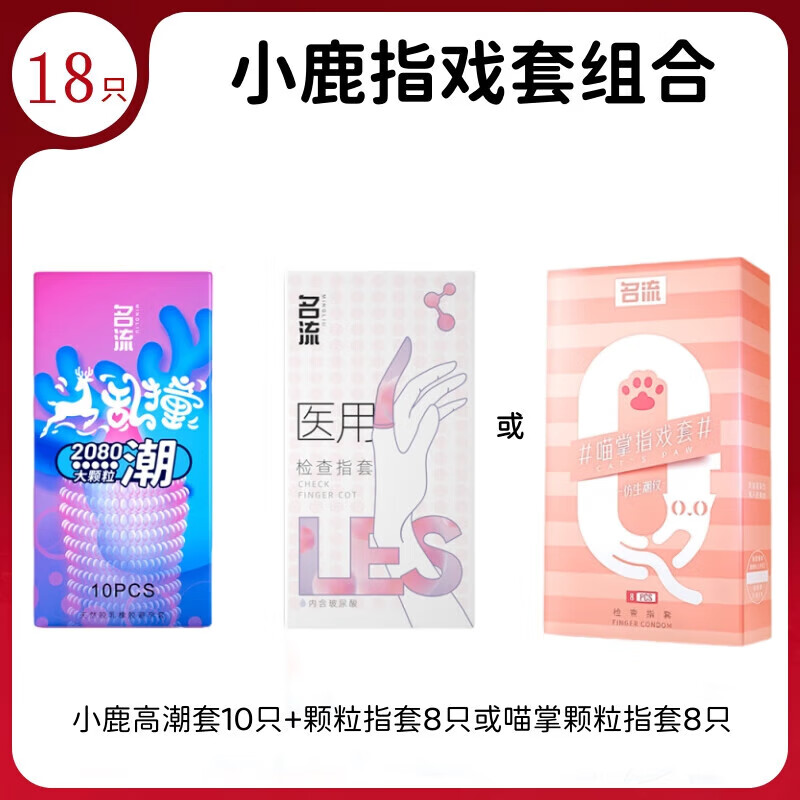 名流套2080带刺大颗粒安全套男女用性快潮狼牙套套玻尿酸情趣