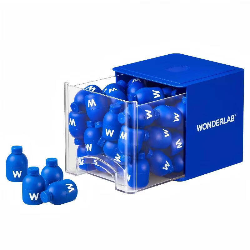 万益蓝WonderLab 升级4.0小蓝瓶400亿益生菌 30瓶