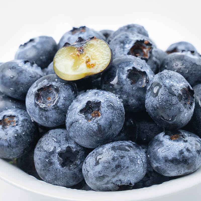 褚橙庄园花香蓝莓大果超大果礼盒装时令生鲜孕妇宝宝辅食新鲜水果礼物送礼 【品质甄选】超大果18mm+5杯礼盒