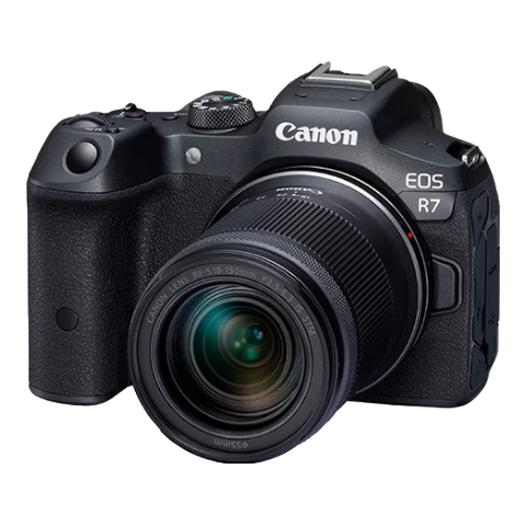 ����r7��� ΢����� ��Ƶֱ������eos r7 APS-C���� ֱ�� ̤�� ΢��  R7 RF-S 18-150 IS STM �׻� �ײ�һ���������ú���Ӱ��+0Ԫ����128G������