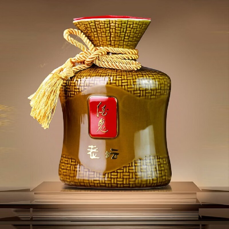 酒鬼老坛精酿  经典馥郁香型纯粮白酒 自饮 送礼 宴请 52度 500mL 6瓶 整箱礼盒装