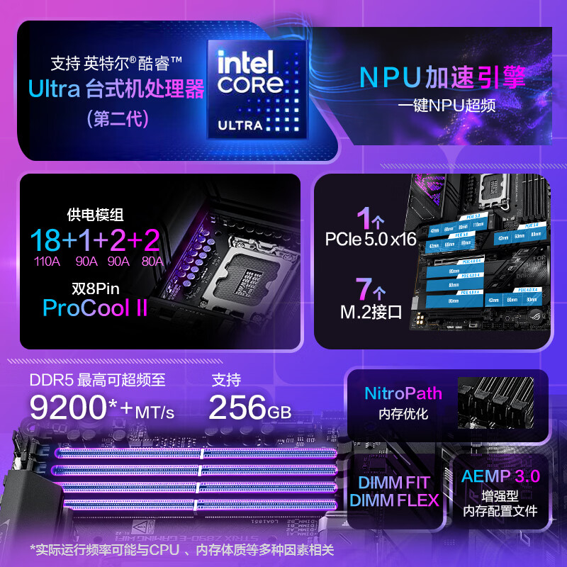 华硕 ROG STRIX Z890-E GAMING WIFI 图 4